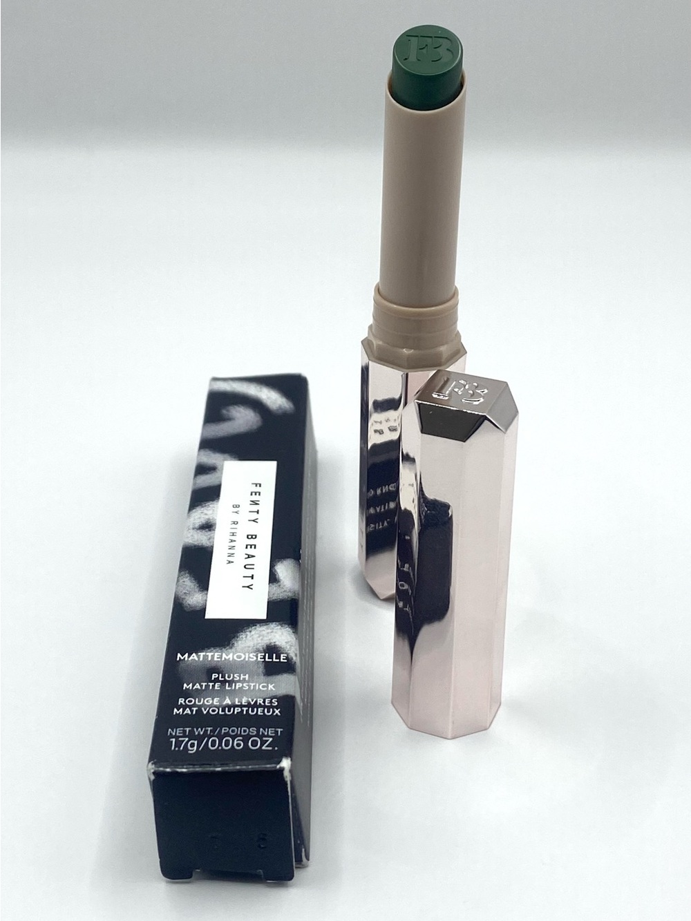 Fenty Beauty‎ Mattemoiselle Plush Matte Lipstick "Midnight Wasabi" NIB